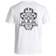 Design Cross Rhinestone T-shirt White