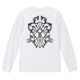 Design Cross Rhinestone T-shirt White