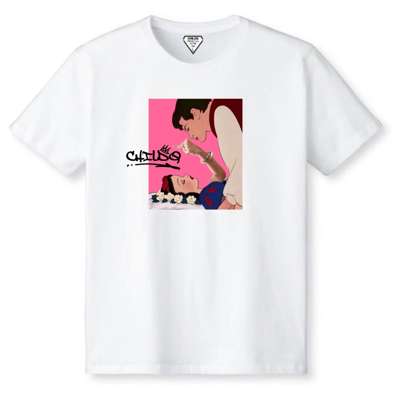 Pop Art Girl N.o13 White T-shirt