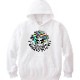 Skull Medusa Hoodie White