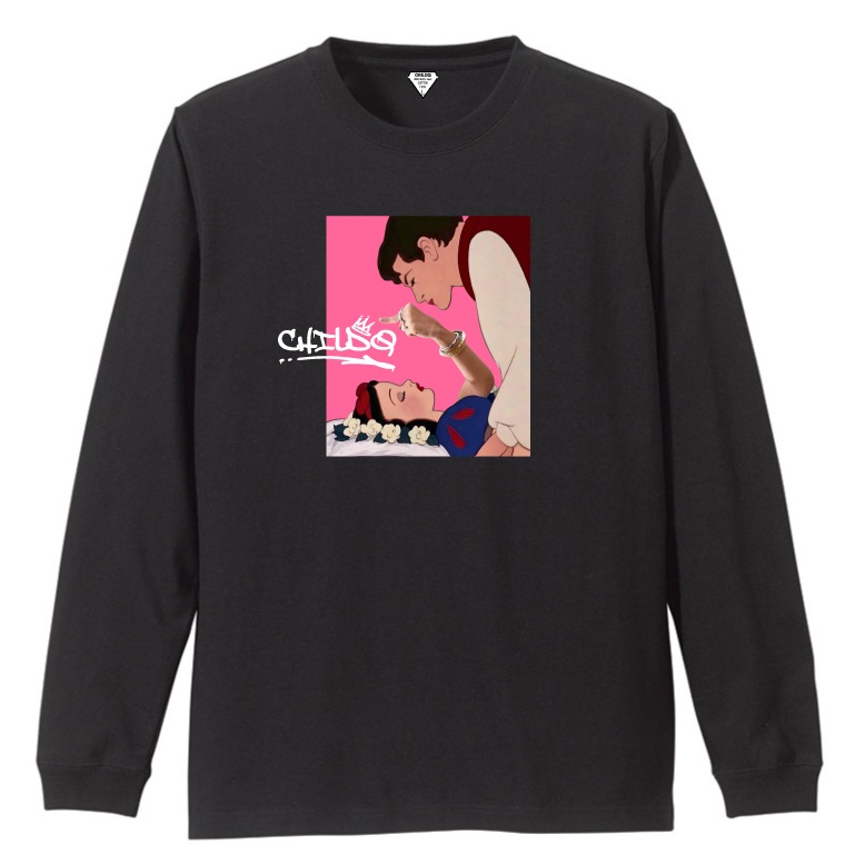 Pop Art Girl N.o13 Black T-shirt