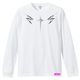 Metallic emblem T-shirt White