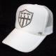 Emblem 3 back 7 Swarovski cap white