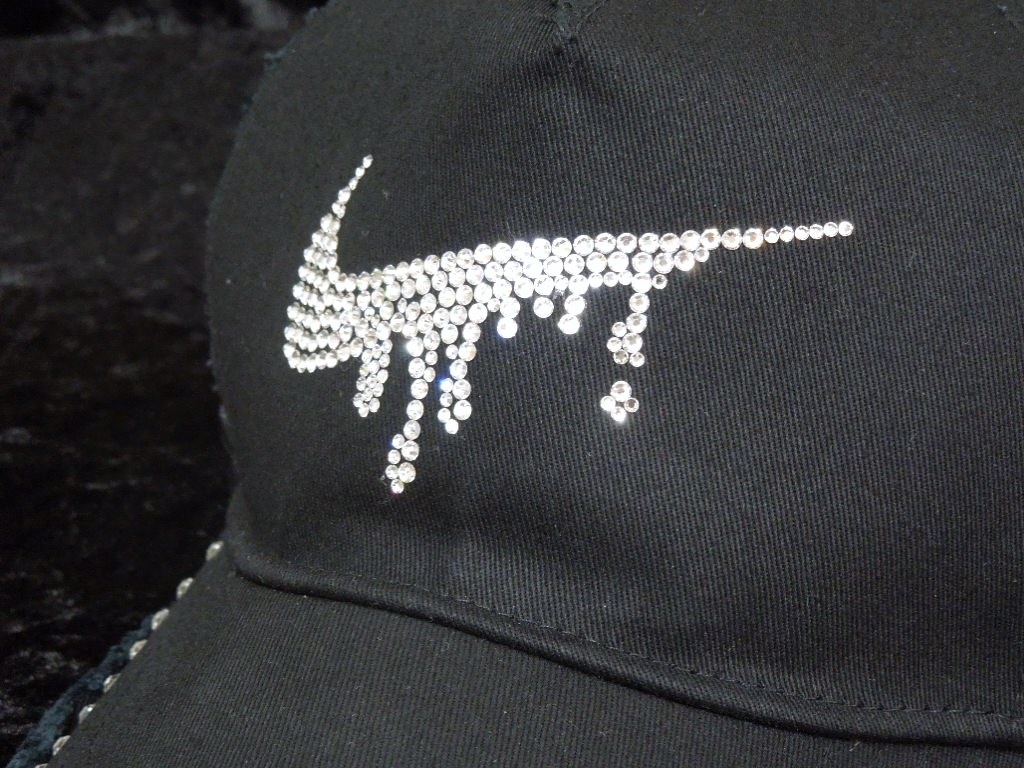 Parody Melt Mark Swarovski Damage full custom cap ��lack