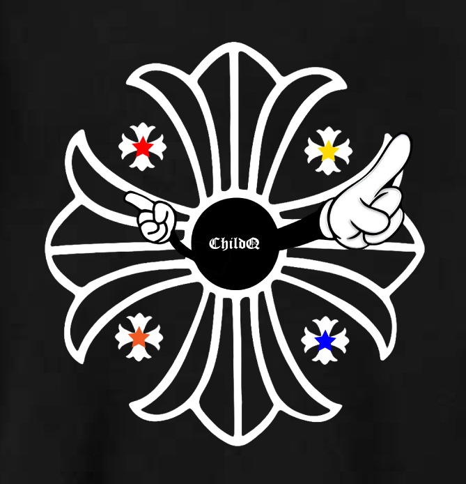 Greek cross hand hoodie