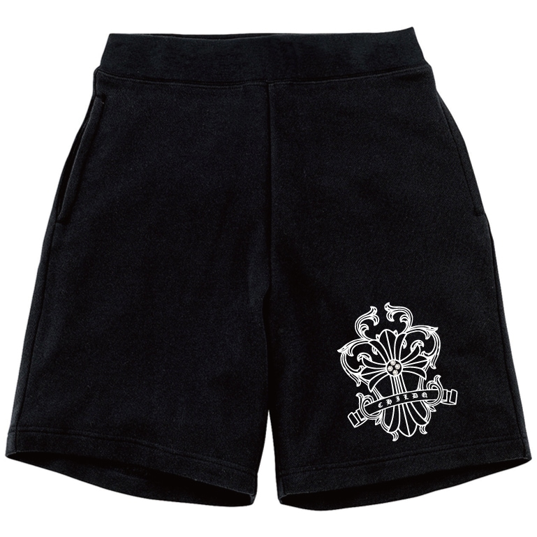 Design Cross Rhinestone pants Black