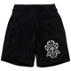Design Cross Rhinestone pants Black