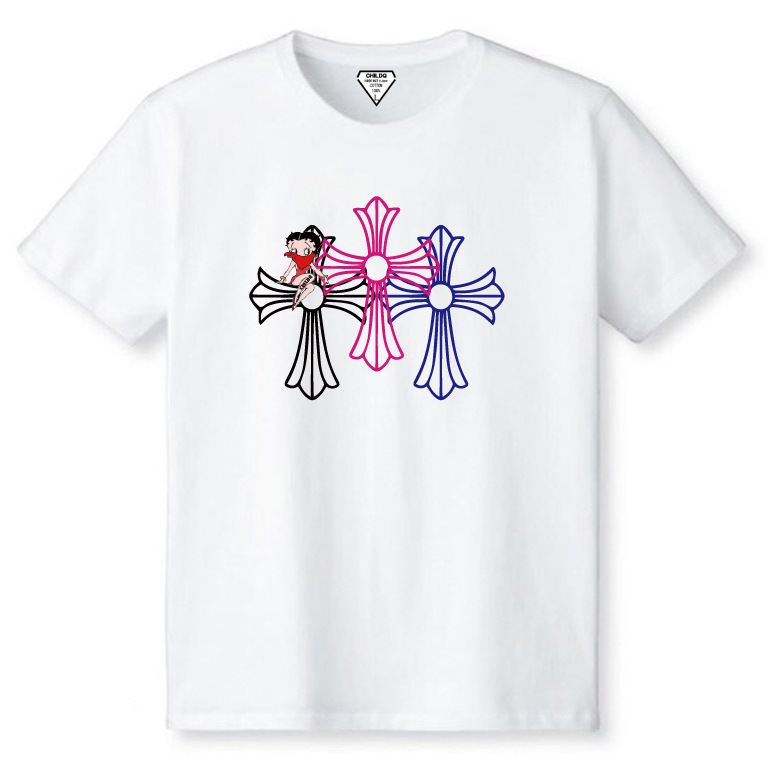 CHILDQ & Betty Gang N.o5 White T-shirt