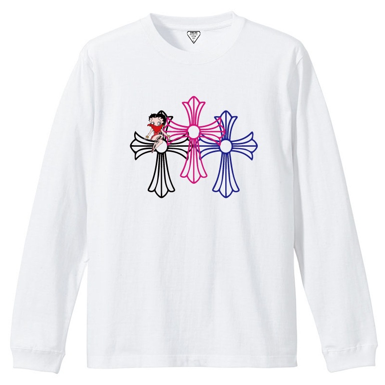 CHILDQ & Betty Gang N.o5 White T-shirt