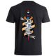 Old tattoo sword T-shirt Black