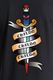 Old tattoo sword T-shirt Black
