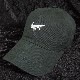 Parody Melt Mark Swarovski Cotton Low Cap Black