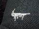 Parody Melt Mark Swarovski Cotton Low Cap Black