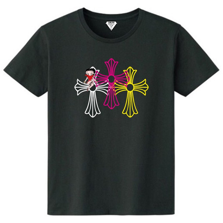 CHILDQ & Betty Gang N.o5 Black T-shirt