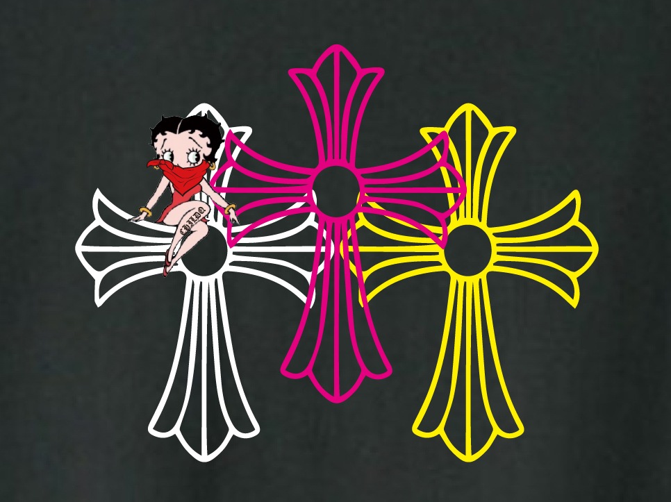 CHILDQ & Betty Gang N.o5 Black T-shirt