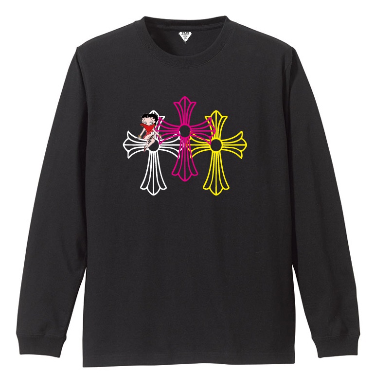 CHILDQ & Betty Gang N.o5 Black T-shirt