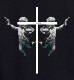 Angel Black Line Hoodie