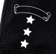Three Star  half pants Black