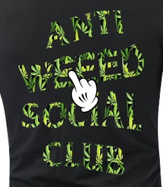 ANTI Parody CLUB T-shirt ��lack