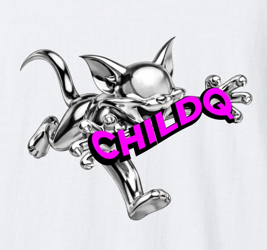 Metallic CAT T-shirt White