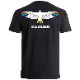 Rainbow Eagle T-shirt Black