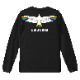 Rainbow Eagle T-shirt Black