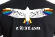Rainbow Eagle T-shirt Black