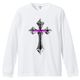 metallic cross T-shirt white