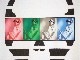 Skull Tattoo Girl NO.24 Long T-shirt White