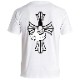 Cross hand T-shirt white