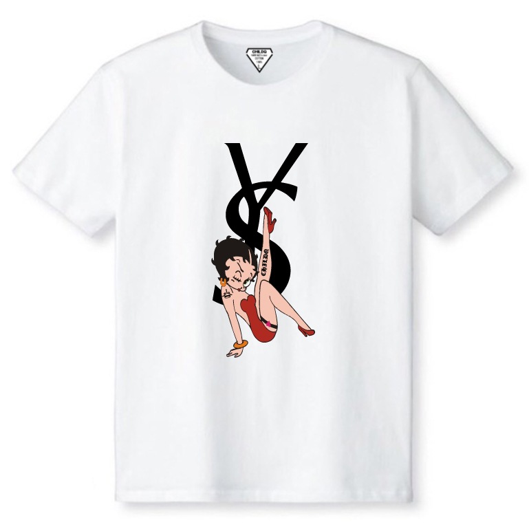 CHILDQ & Betty YS N.o�� White T-shirt