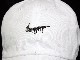 Parody Melt Mark Swarovski Cotton Low Cap White