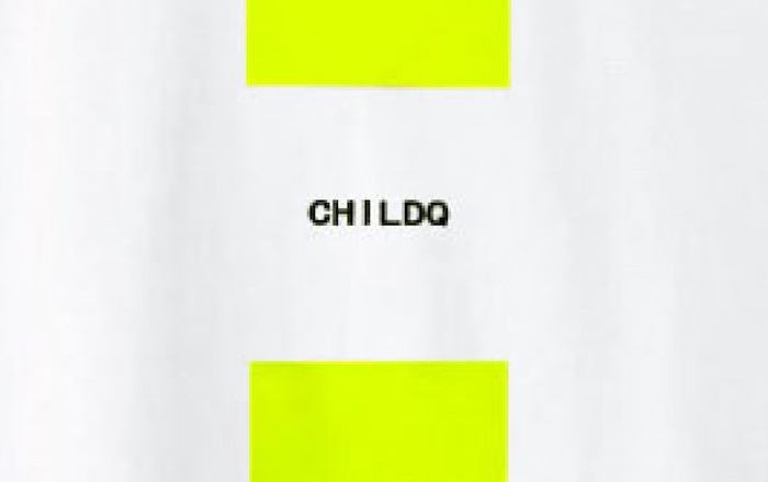 Lime Yellow Line T-shirt White