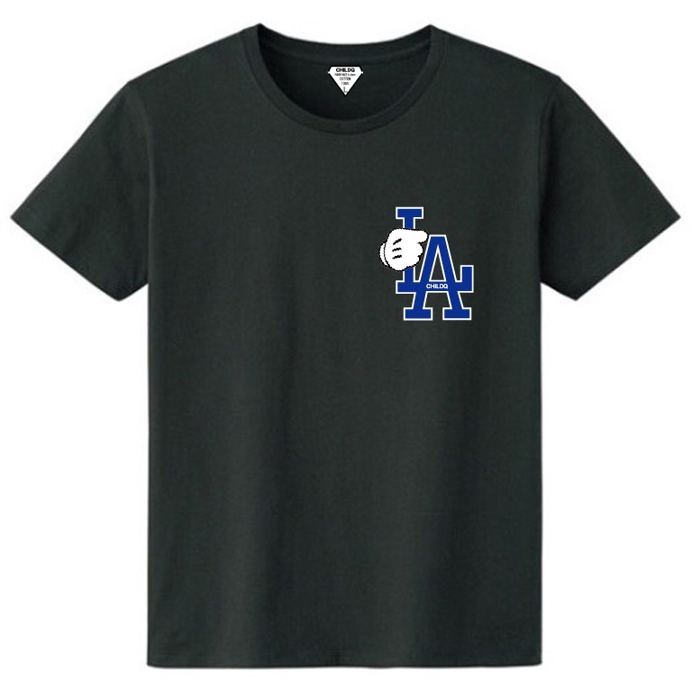 LA hand T-shirt Black