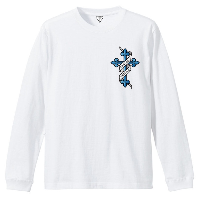 Old tattoo cross T-shirt White
