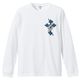 Old tattoo cross T-shirt White