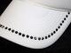 Parody Hand Swarovski Full Custom Cap White