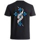 Old tattoo cross T-shirt Black