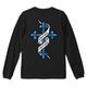 Old tattoo cross T-shirt Black