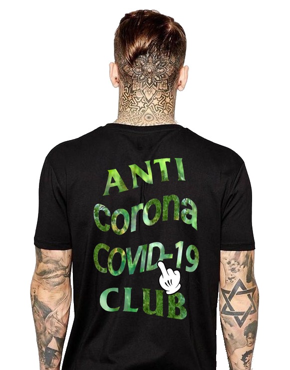 ANTI COVID-19 T-shirt White