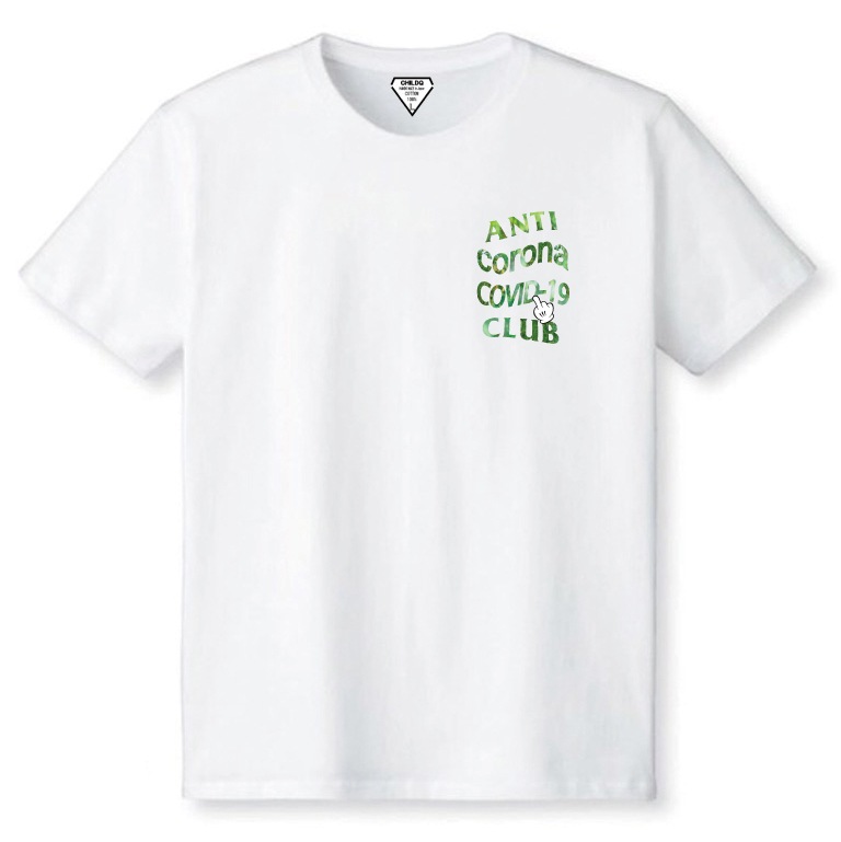 ANTI COVID-19 T-shirt White