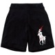 Horse Night  half pants Black
