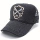 Emblem Cross Bone Swarovski Cap lack