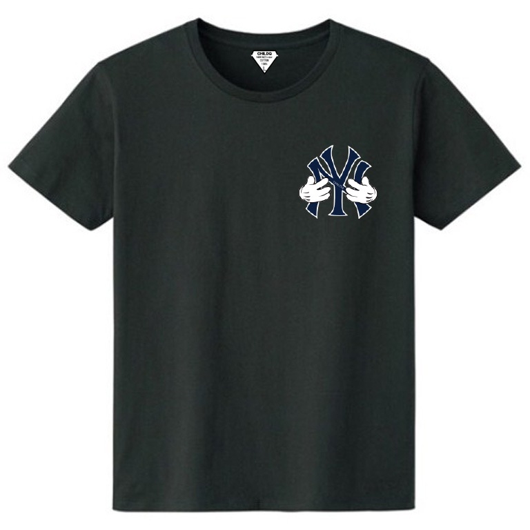 NY hand T-shirt Black