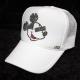 Secret mouse Swarovski cap white