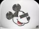 Secret mouse Swarovski cap white