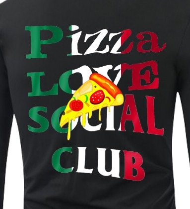 Pizza Love School Club Black