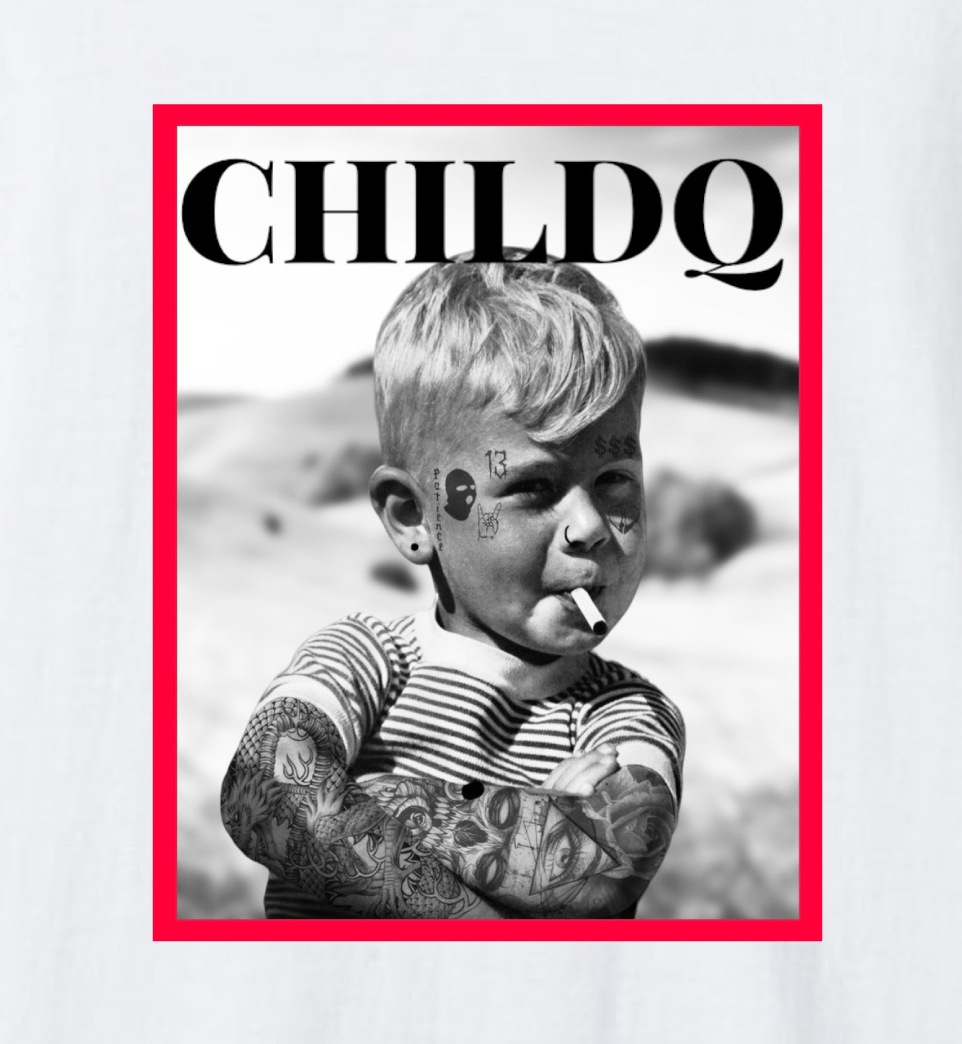 CHILD tattoo T-shirt white