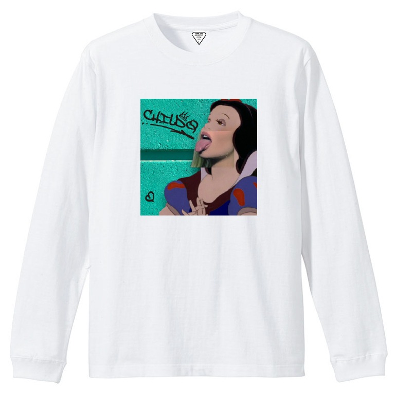 Snow White Green T-shirt White