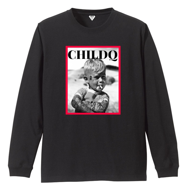 CHILD tattoo T-shirt Black